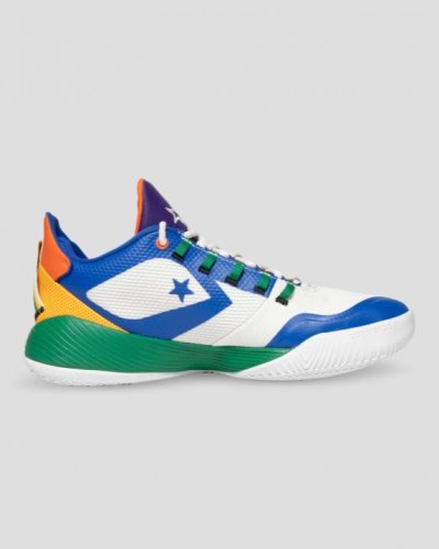 Tenis Converse Basketball All Star BB Shift 75th Anniversary Hombre White/Green/Blue | BlWUrN