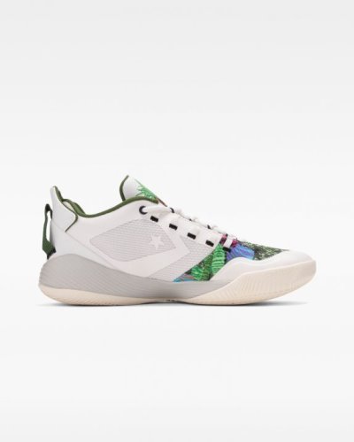 Tenis Converse Basketball All Star BB Shift Botanical Hombre Blancos | zpTsCJ