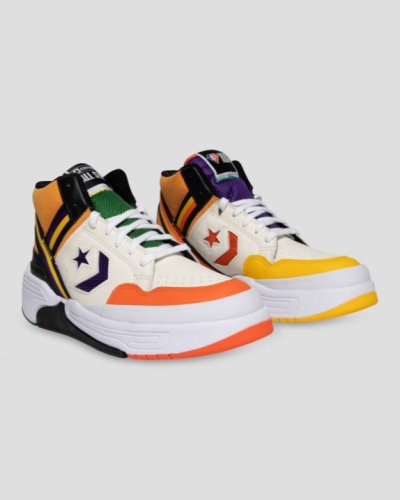 Tenis Converse Basketball Weapon CX 75th Anniversary Mujer White/Multicolor | TXqQkF