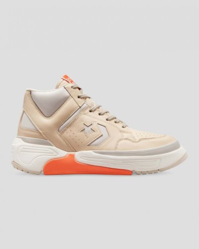 Tenis Converse Basketball Weapon CX Create Next Comodidad Hombre Beige | J4eBm6