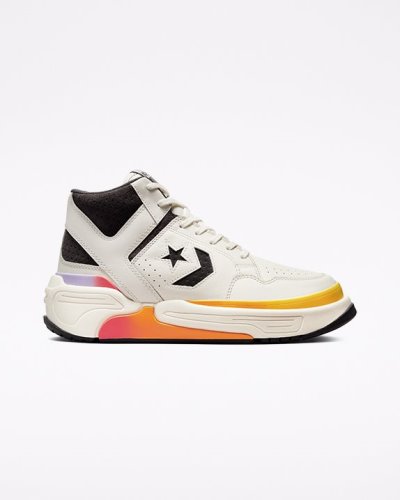 Tenis Converse Basketball Weapon CX Gradient Hombre White/Black/Yellow | LhD9zV