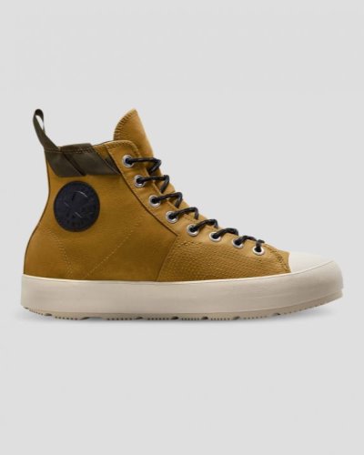 Tenis Converse Chuck 70 Impermeables Nubuck Cuero Hombre Kaki | qzN90e