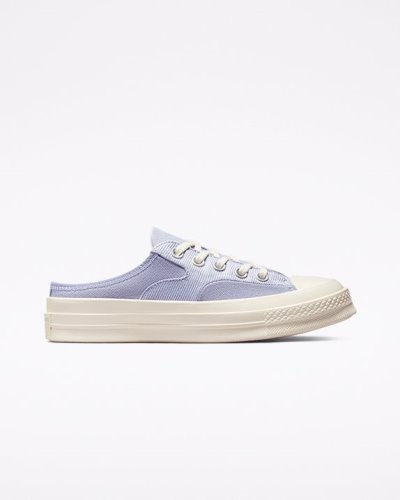 Tenis Converse Chuck 70 Mule Crafted Lona Slip Hombre Azules | flS1Ps