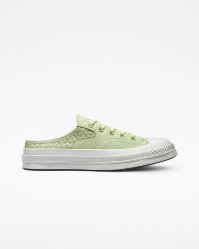 Tenis Converse Chuck 70 Mule Crafted Jacquard Slip Hombre Verde Oliva | rZrIow