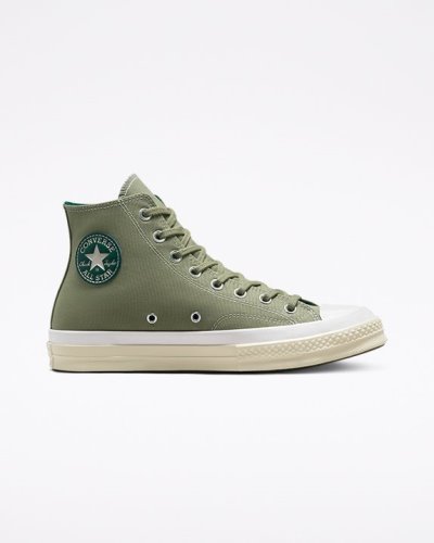 Tenis Converse Chuck 70 Muted Hues Hombre Verde Oliva Claro | h0PkDW