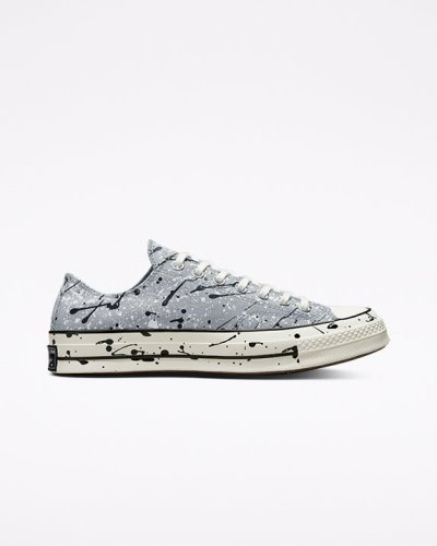 Tenis Converse Chuck 70 Paint Splatter Hombre Grises | z64aj6