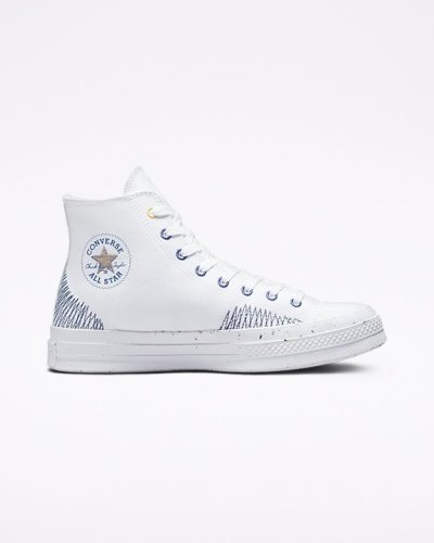 Tenis Converse Chuck 70 Renew Redux Mujer Blancos | QKrvnX