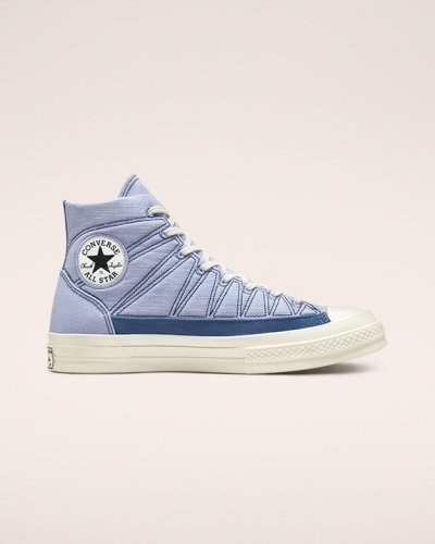 Tenis Converse Chuck 70 Senderismo Stitched Mujer Azules | 1yRXGh