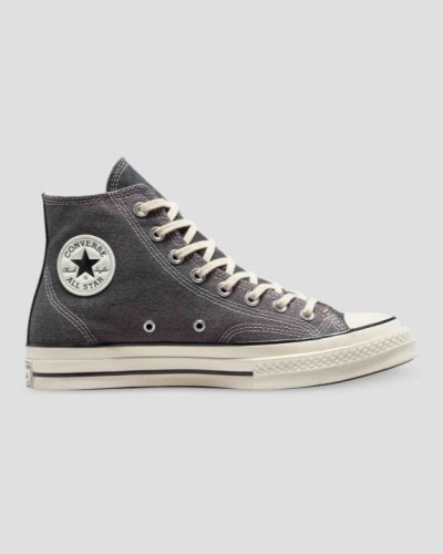 Tenis Converse Chuck 70 Triple Stitch Mujer Grises Oscuro | HYe8Aw