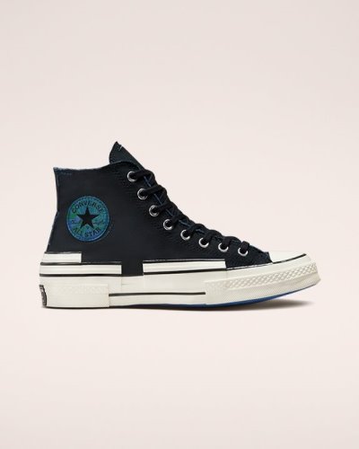 Tenis Converse Chuck 70 Trippy Heel Hombre Negros | x8usVC