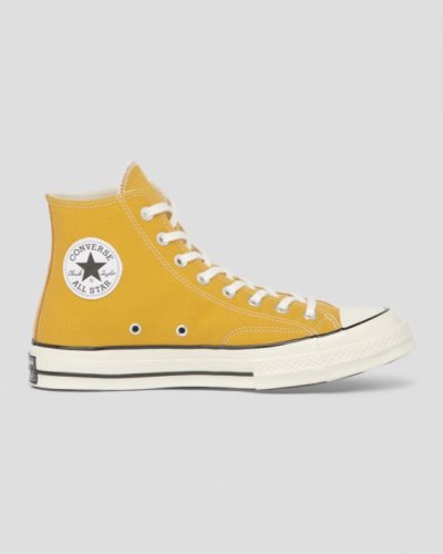 Tenis Converse Chuck 70 Vintage Lona Mujer Amarillos | ewe0zp