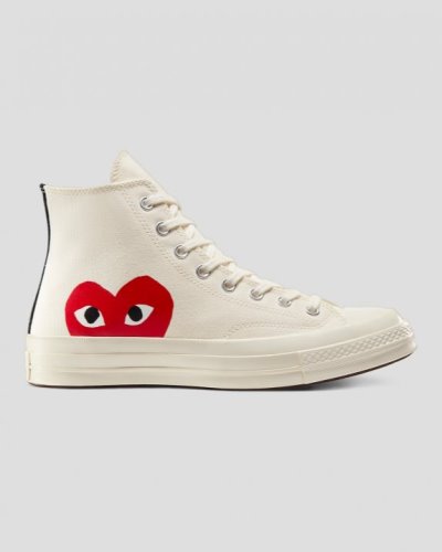 Tenis Converse X Comme des Garçons Chuck 70 Play Hombre Blancos | DOunOs