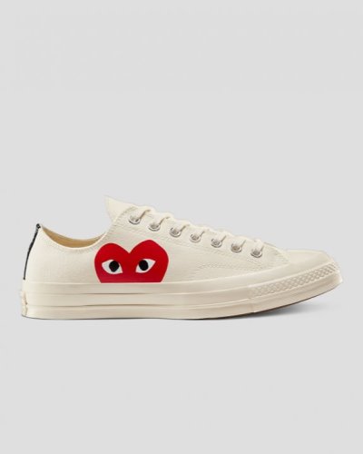 Tenis Converse X Comme des Garçons Chuck 70 Play Mujer Blancos | L5iyLr