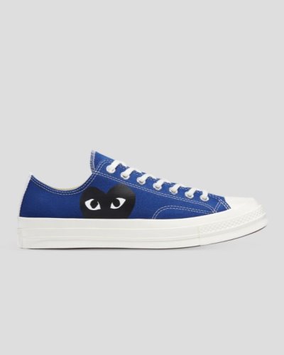 Tenis Converse X Comme des Garçons Chuck 70 Play Mujer Azules | edX3LK