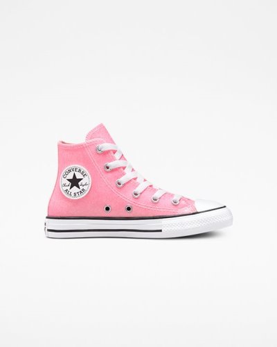 Tenis Converse Chuck Taylor All Star Sun Kissed Glitter Junior Niños Pink/White | 17Jj1G