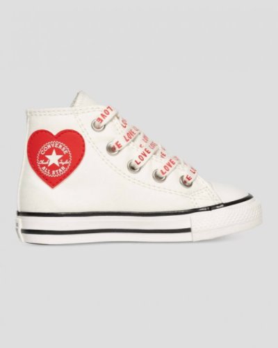 Tenis Converse Chuck Taylor All Star Crafted With Love Toddler Niños Blancos | 5meGX8