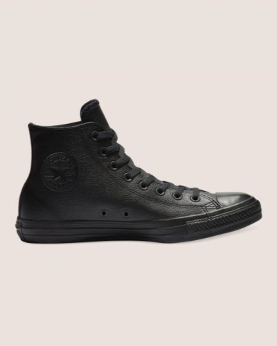 Tenis Converse Chuck Taylor All Star Cuero Hombre Negros | 6ez1h4