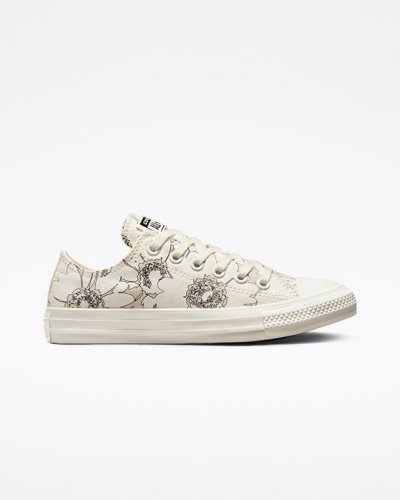 Tenis Converse Chuck Taylor All Star Summer Florals Mujer White/Beige | 7oWcsA
