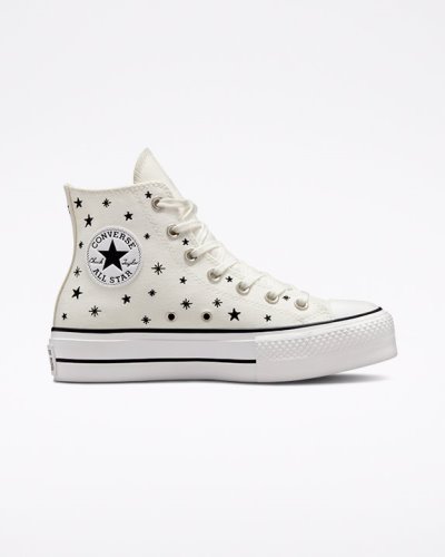 Tenis Converse Chuck Taylor All Star Lift Crystal Energy Mujer Blancos | FY7Mg7