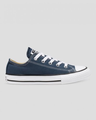 Tenis Converse Chuck Taylor All Star Junior Niños Azul Marino | K0AjXB