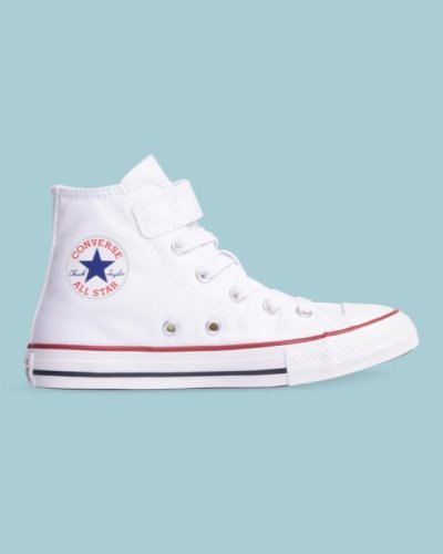 Tenis Converse Chuck Taylor All Star Easy On 1V Junior Niños Blancos | LcmyQA