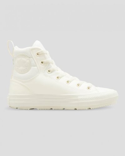 Tenis Converse Chuck Taylor All Star Faux Cuero Berkshire Boot Mujer Blancos | MaNw6C