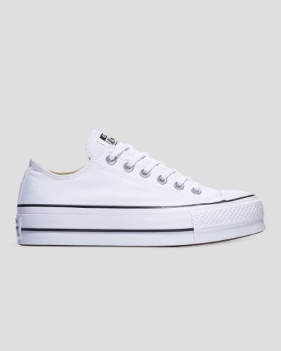 Tenis Converse Chuck Taylor All Star Lona Lift Mujer Blancos | NFIPCu