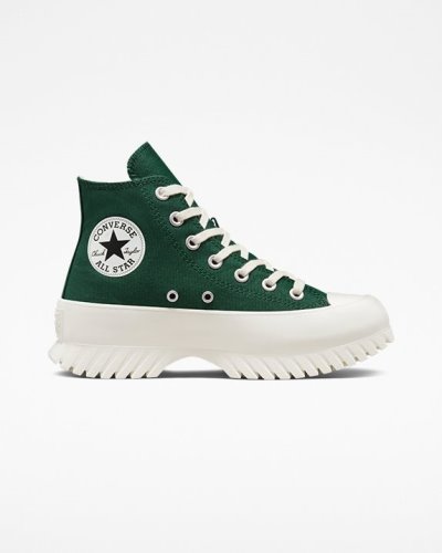 Tenis Converse Chuck Taylor All Star Lugged 2.0 Plaform Mujer Verdes Oscuro | OPrphV