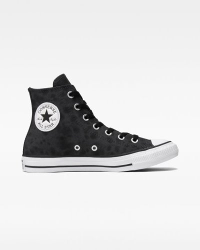 Tenis Converse Chuck Taylor All Star Distressed Cuero Mujer Grises Oscuro | Ups9WB