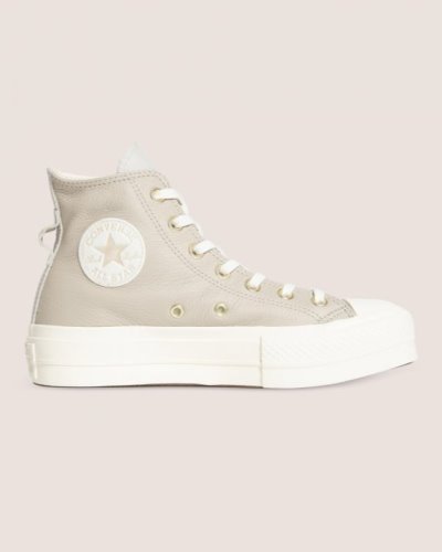 Tenis Converse Chuck Taylor All Star Lift Seasonal Colour Mujer Beige | aAtk3g