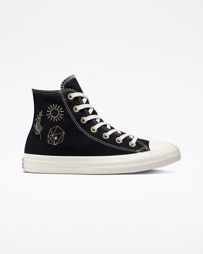 Tenis Converse Chuck Taylor All Star Festival Golden Mind Mujer Negros | bFAQ2u