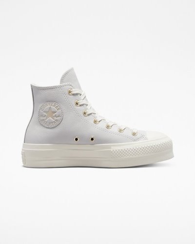 Tenis Converse Chuck Taylor All Star Lift Earthy Tones Mujer Grises | dFMxAe