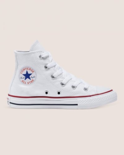 Tenis Converse Chuck Taylor All Star Junior Niños Blancos | djcLg0