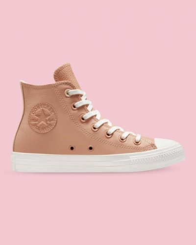 Tenis Converse Chuck Taylor All Star Future Utility Cuero Mujer Beige | w5pBeo
