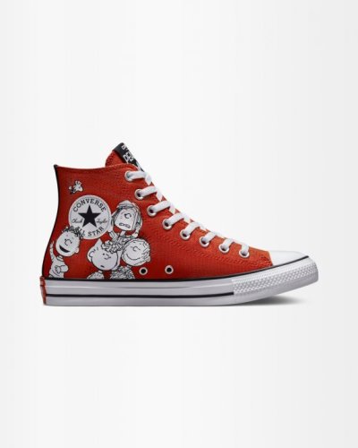 Tenis Converse X Peanuts Chuck Taylor All Star Hombre Rojos | 6OtXus