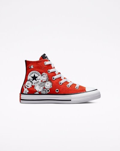 Tenis Converse X Peanuts Chuck Taylor All Star Junior Niños Rojos | naC5yw
