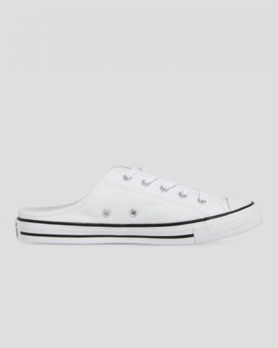 Tenis Converse Chuck Taylor Dainty Mule Slip Mujer Blancos | sz10JG