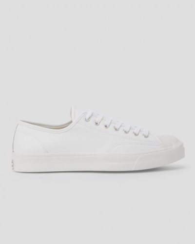 Tenis Converse Jack Purcell Foundational Cuero Mujer Blancos | MmYyRG