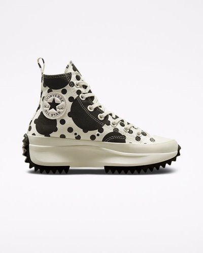 Tenis Converse Run Star Hike Polka Dot Mujer Blancos | 3EkmLQ