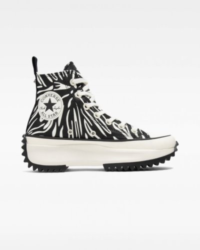 Tenis Converse Run Star Hike Animalier Mujer Blancos | OeoLgx