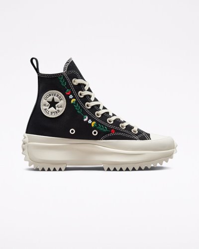 Tenis Converse Run Star Hike Festival Energy Vibes Mujer Negros | g8bMO3