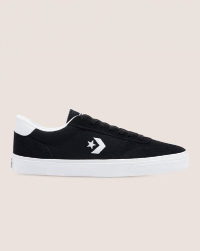 Tenis Converse Skate Boulevard Gamuza Hombre Negros | SQzJGH
