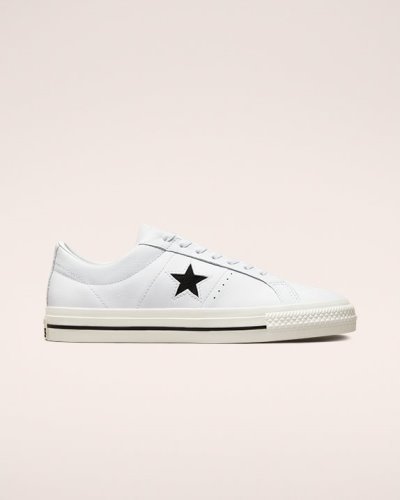 Tenis Converse Skate One Star Pro Cuero Hombre Blancos | prm6hO